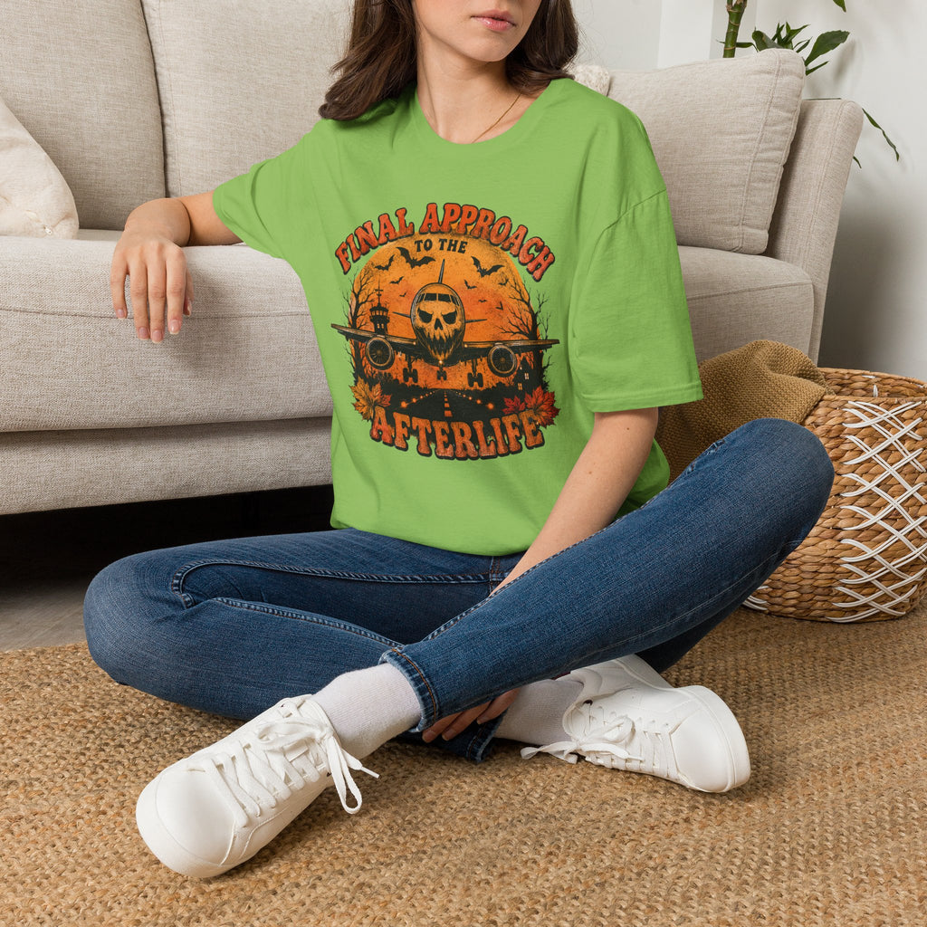 Final Approach to the Afterlife -Halloween T-Shirt