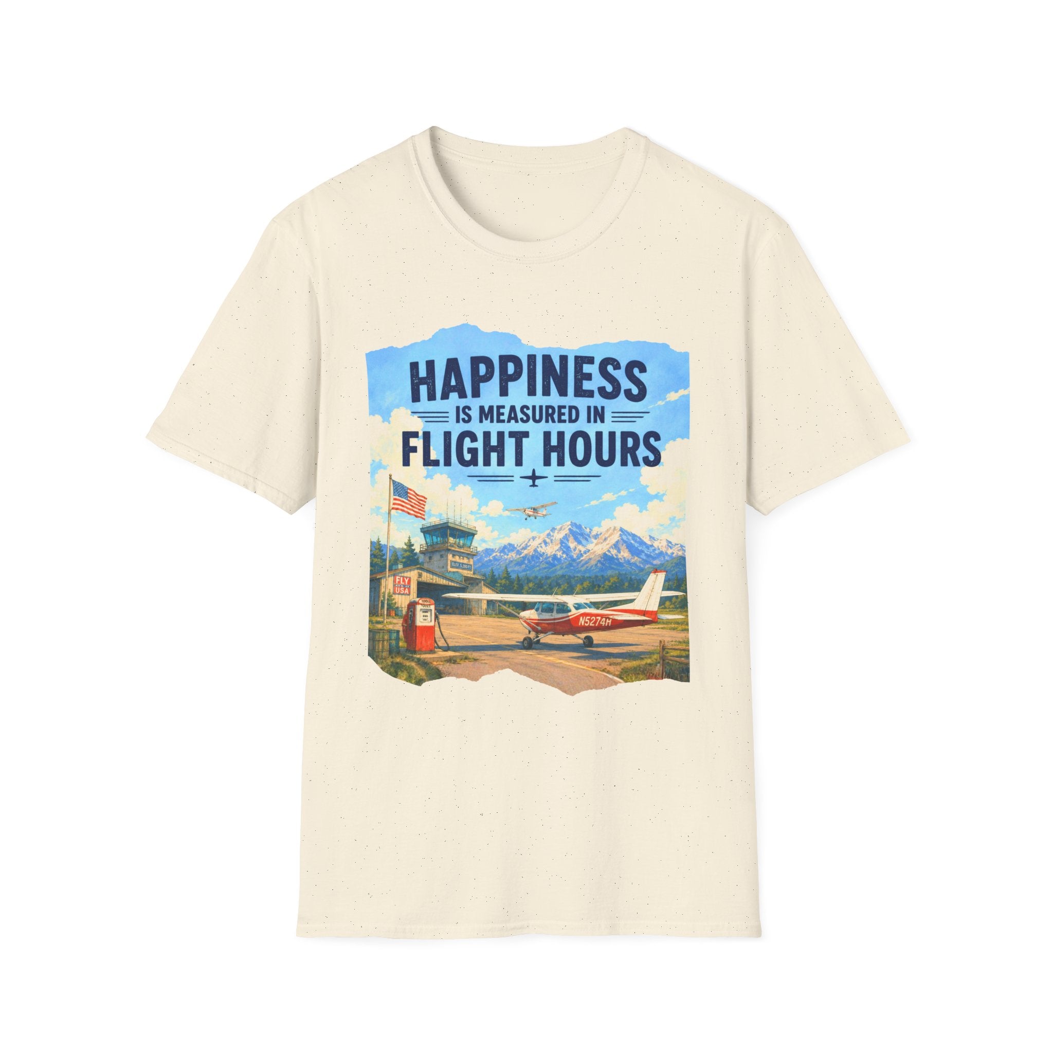 Happiness is Measured in Flight Hours T-Shirt