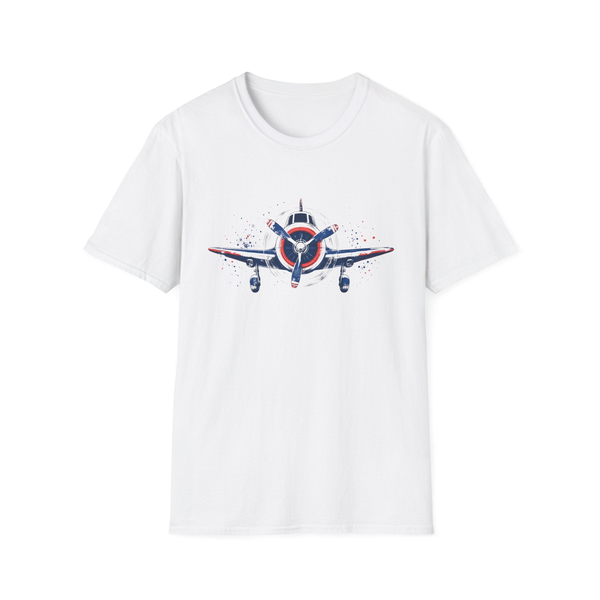 Patriotic Vintage Airplane T-Shirt