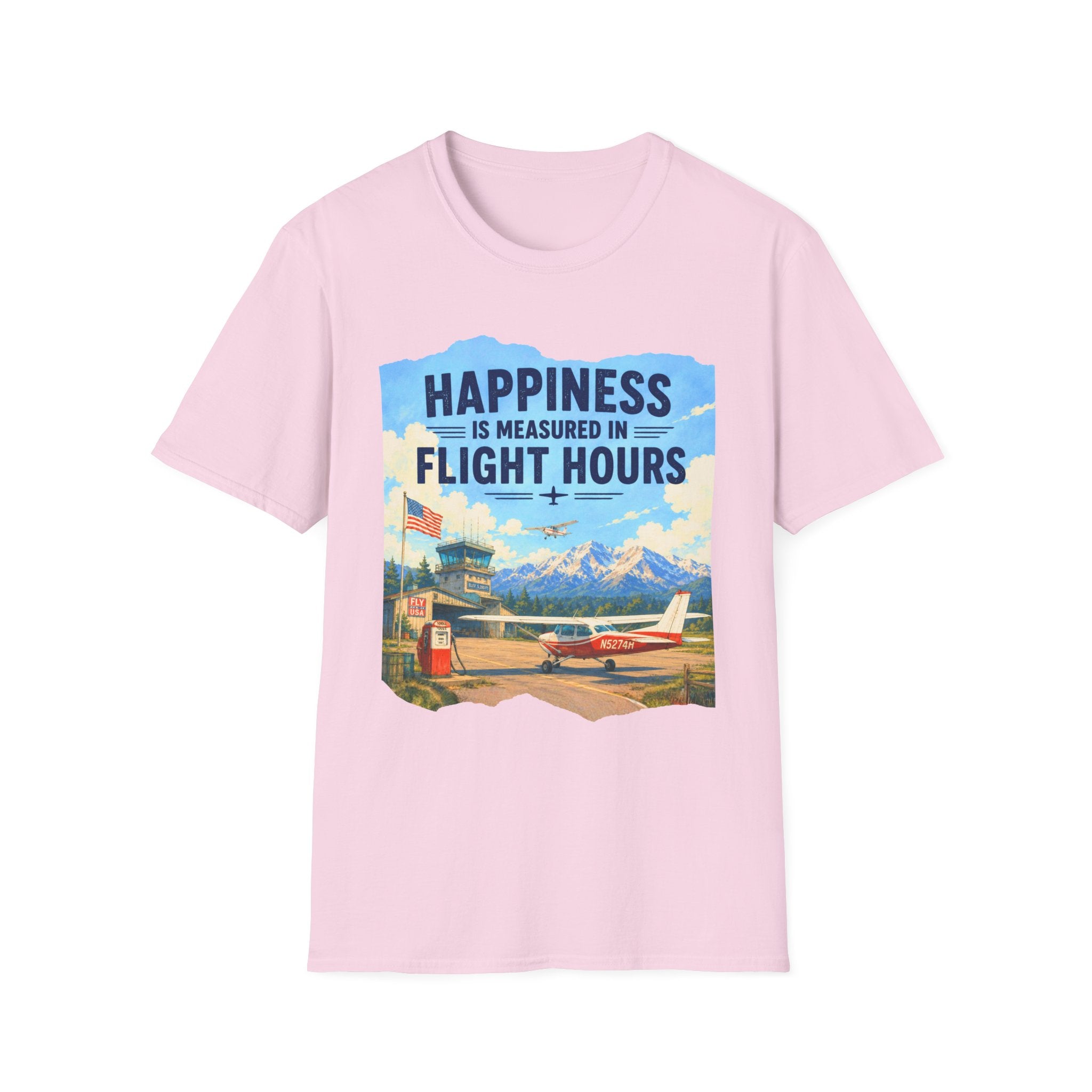 Happiness is Measured in Flight Hours T-Shirt