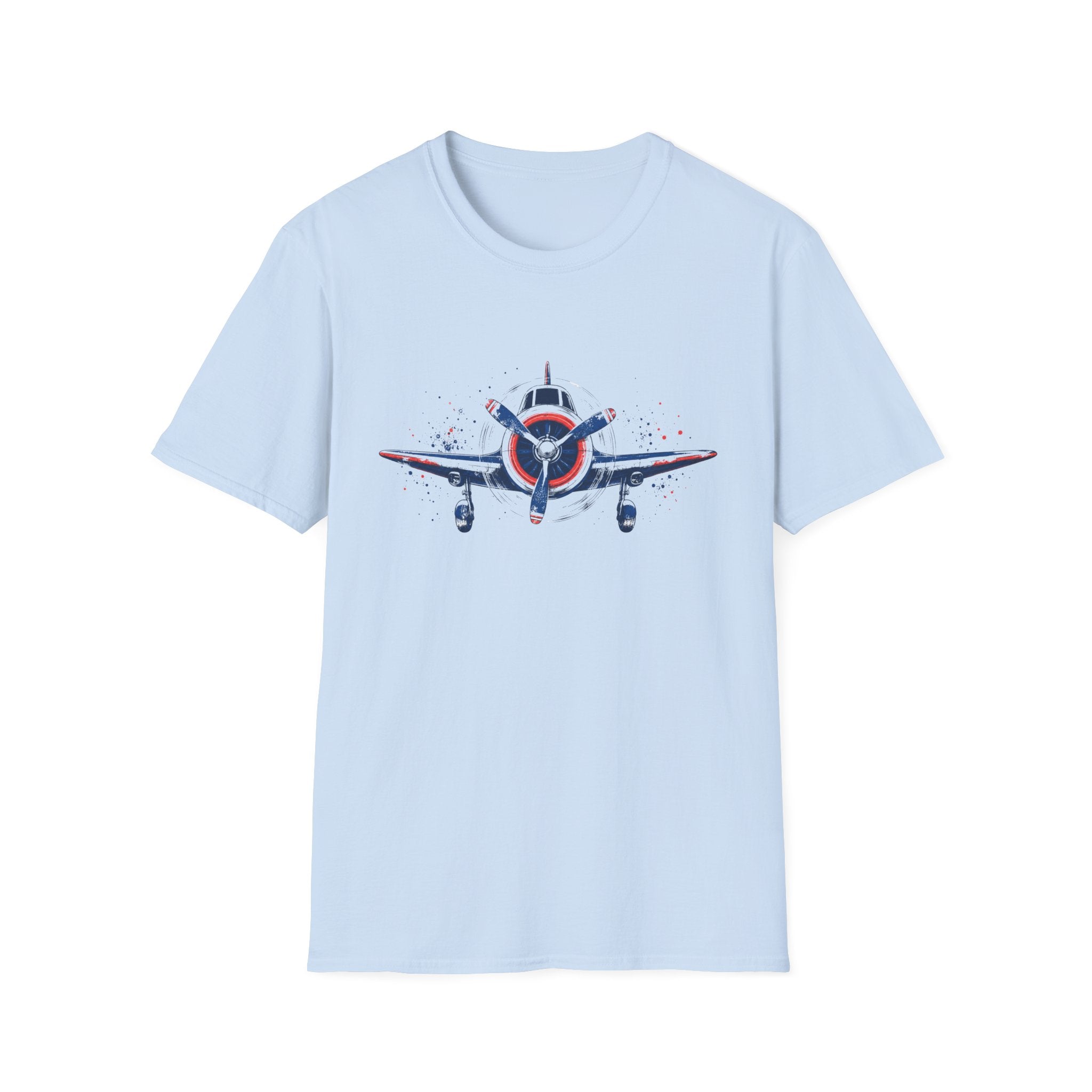 Patriotic Vintage Airplane T-Shirt