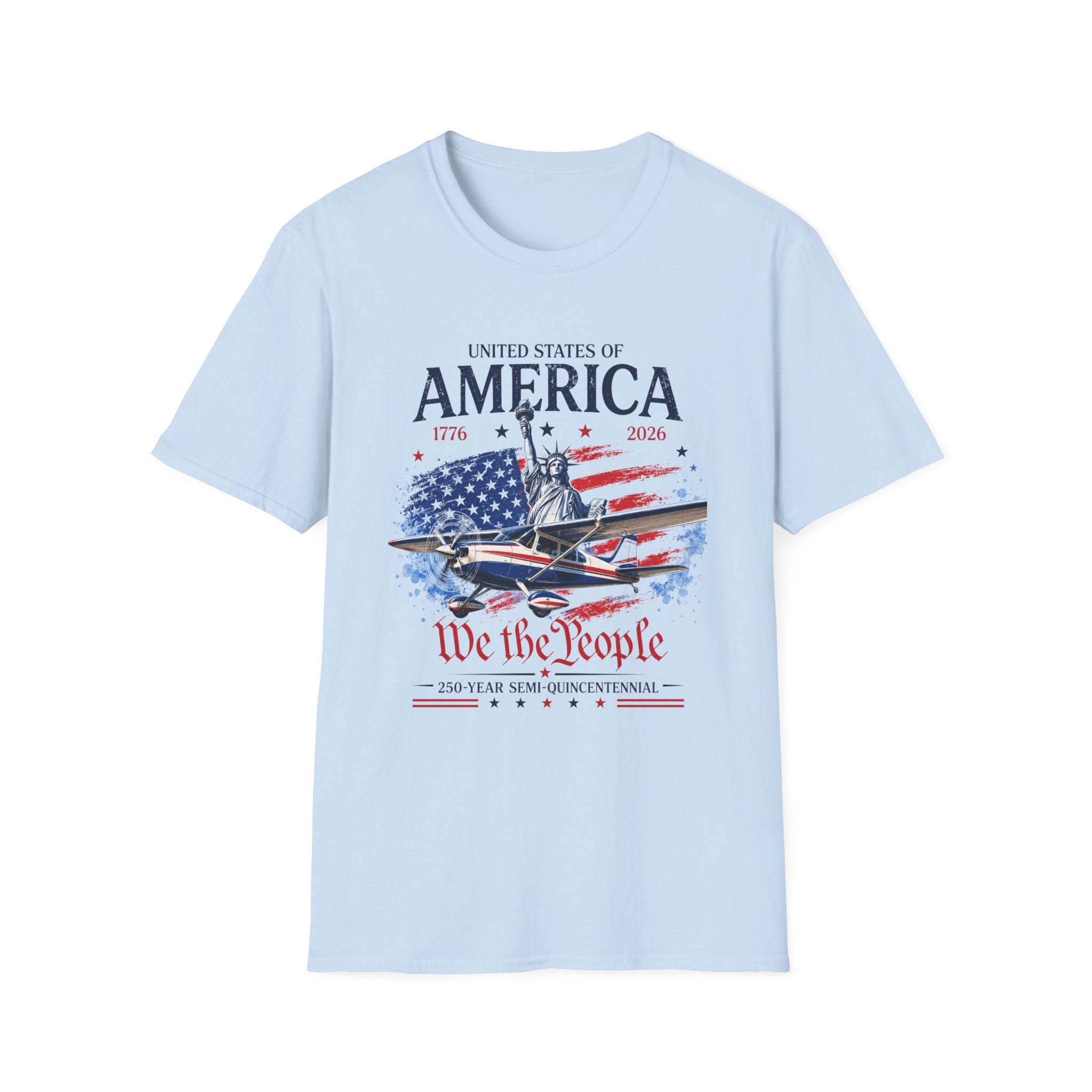 America Prop. Airplane T-Shirt