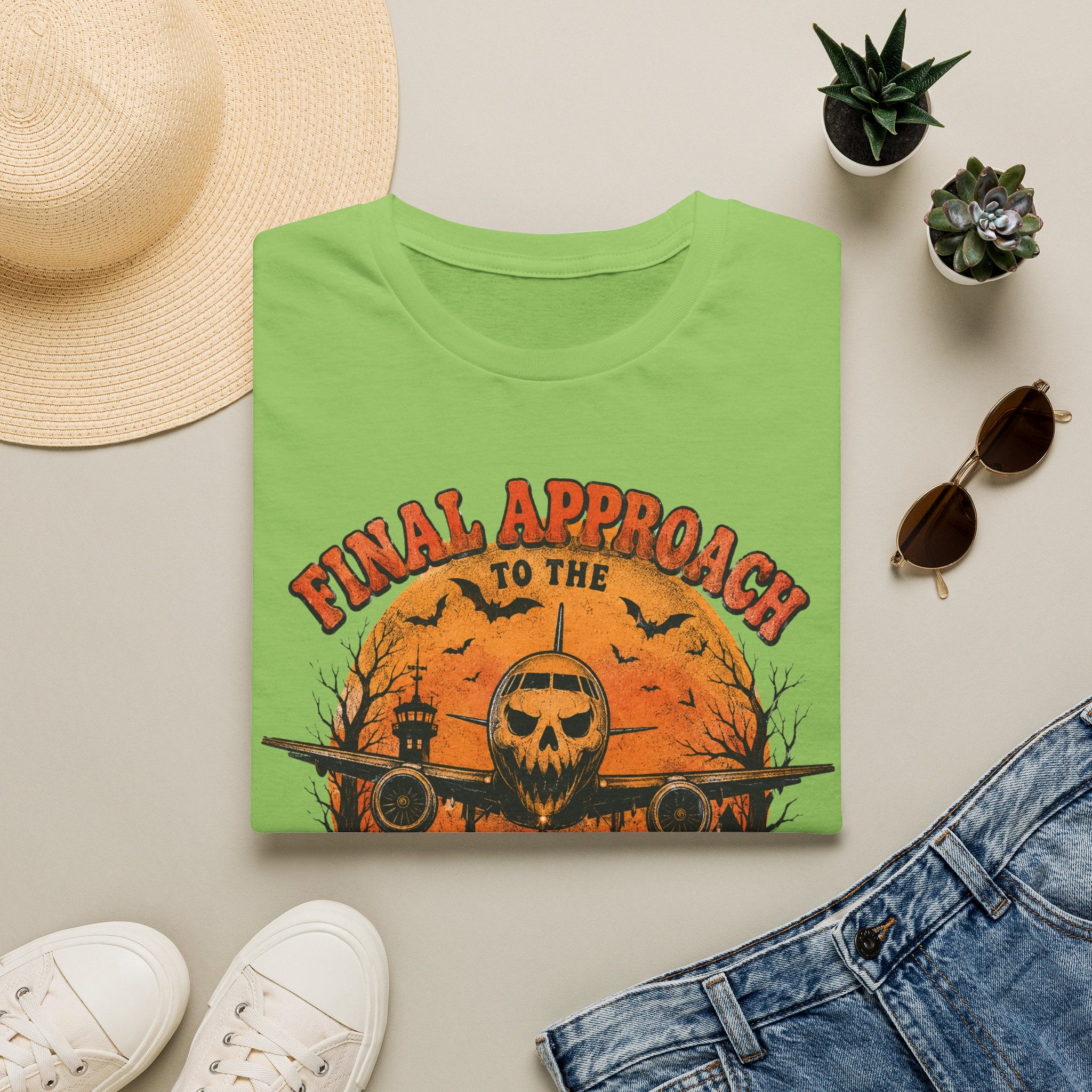 Final Approach to the Afterlife -Halloween T-Shirt