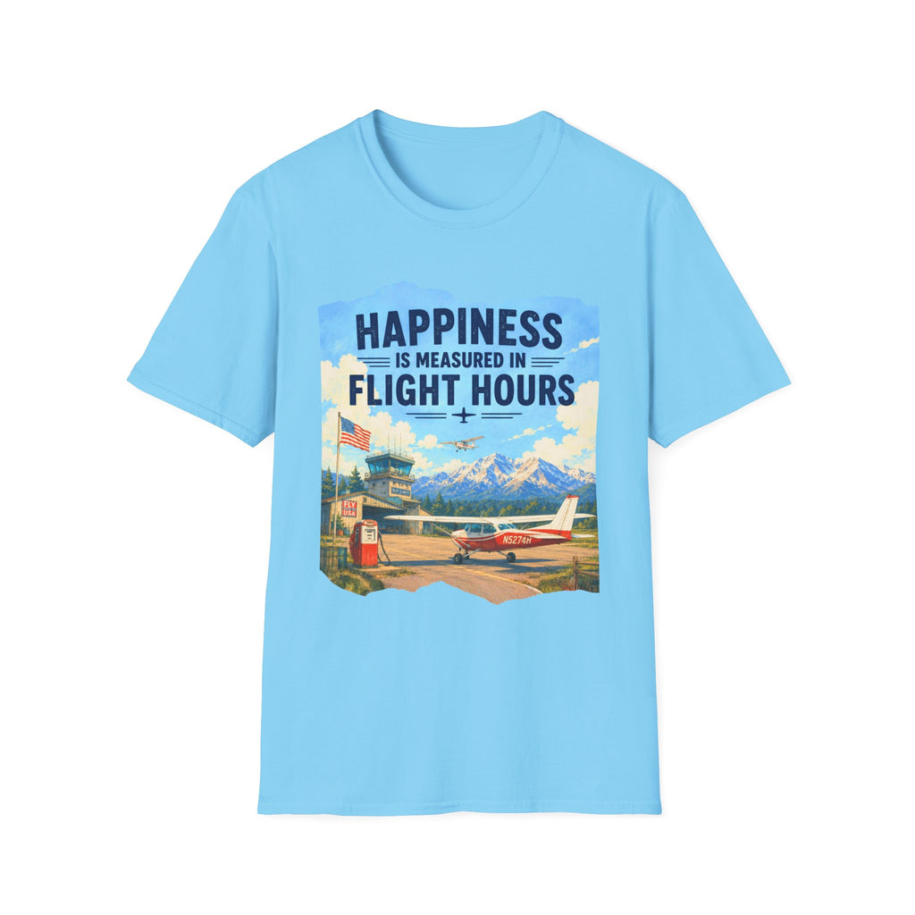 Happiness is Measured in Flight Hours T-Shirt