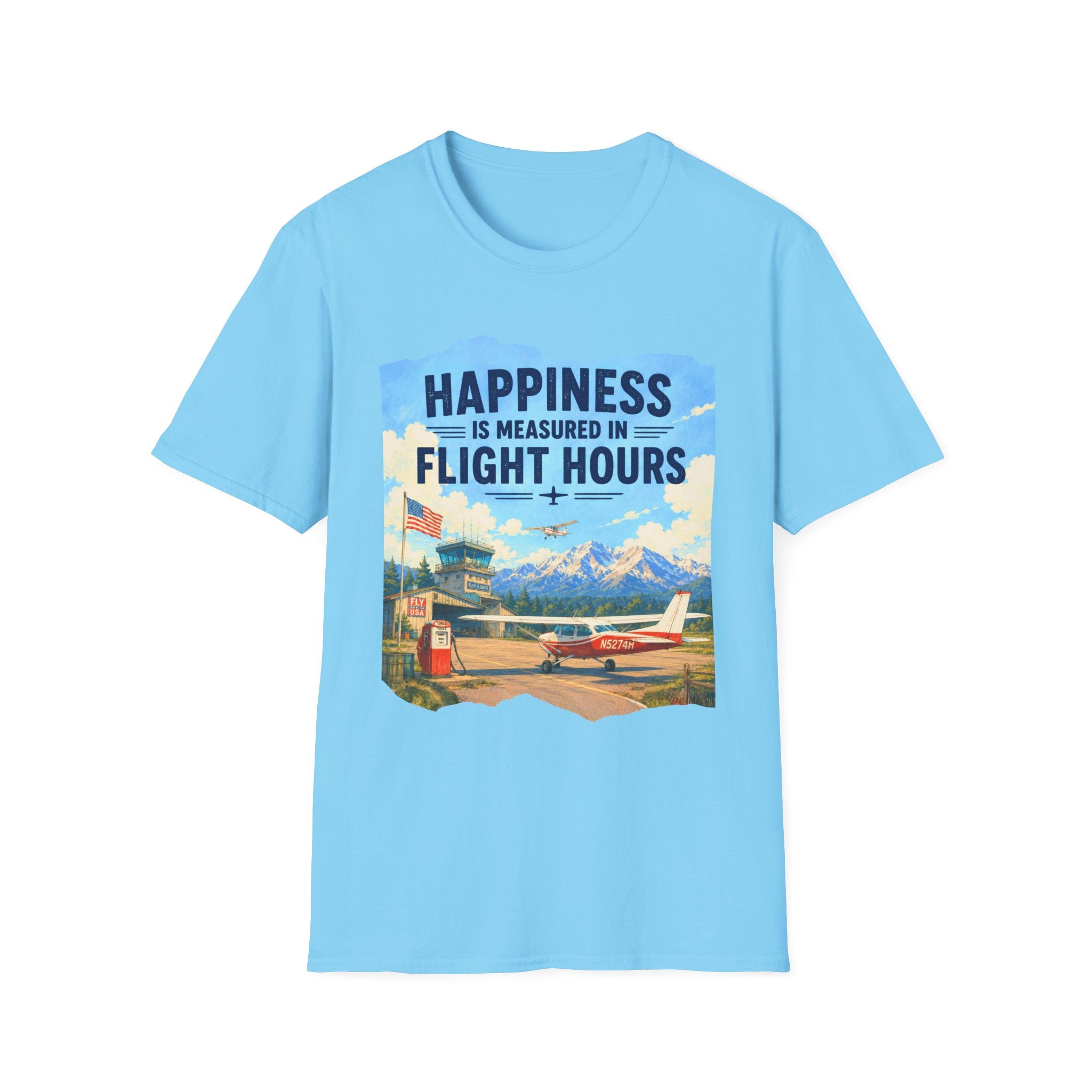 Happiness is Measured in Flight Hours T-Shirt