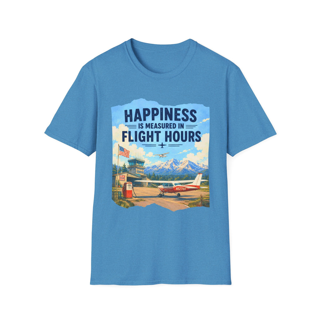 Happiness is Measured in Flight Hours T-Shirt