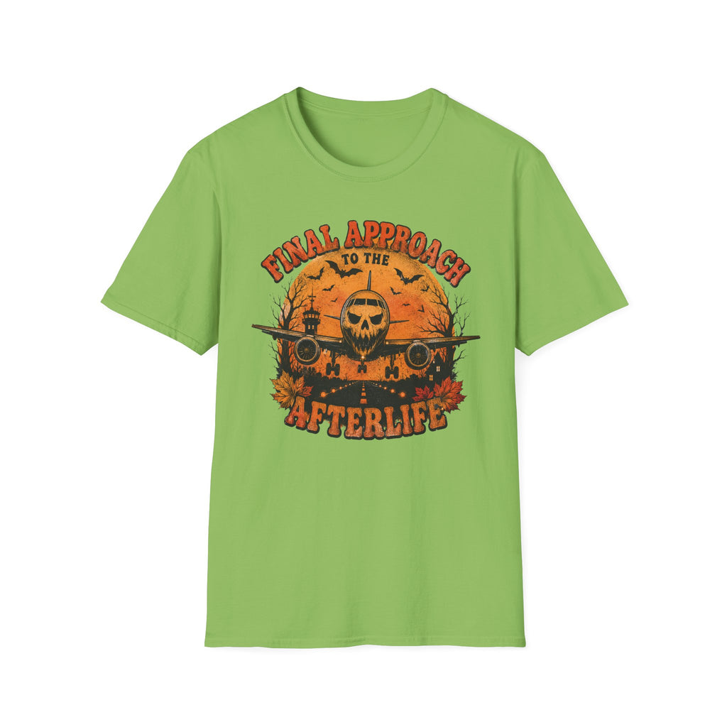 Final Approach to the Afterlife -Halloween T-Shirt