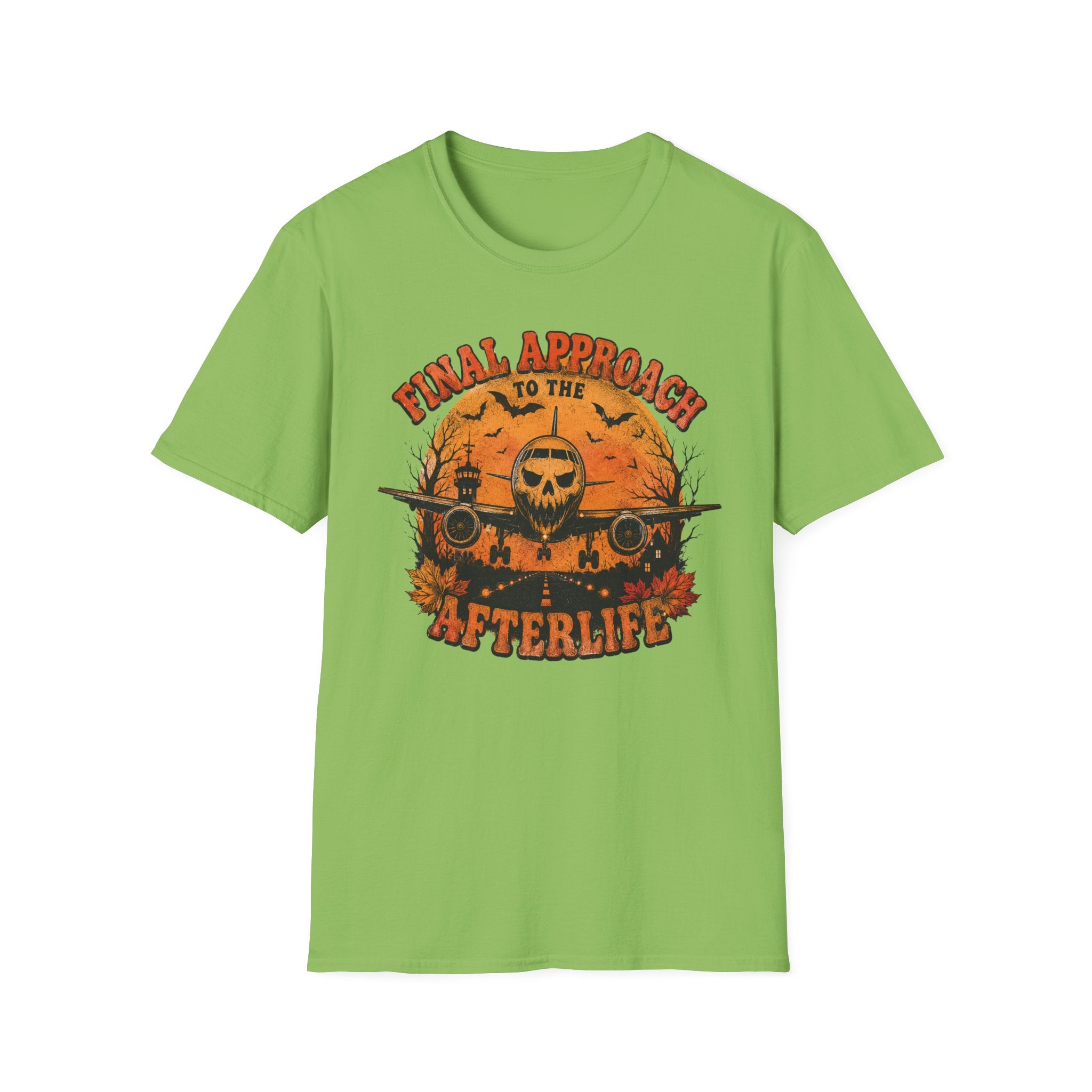 Final Approach to the Afterlife -Halloween T-Shirt