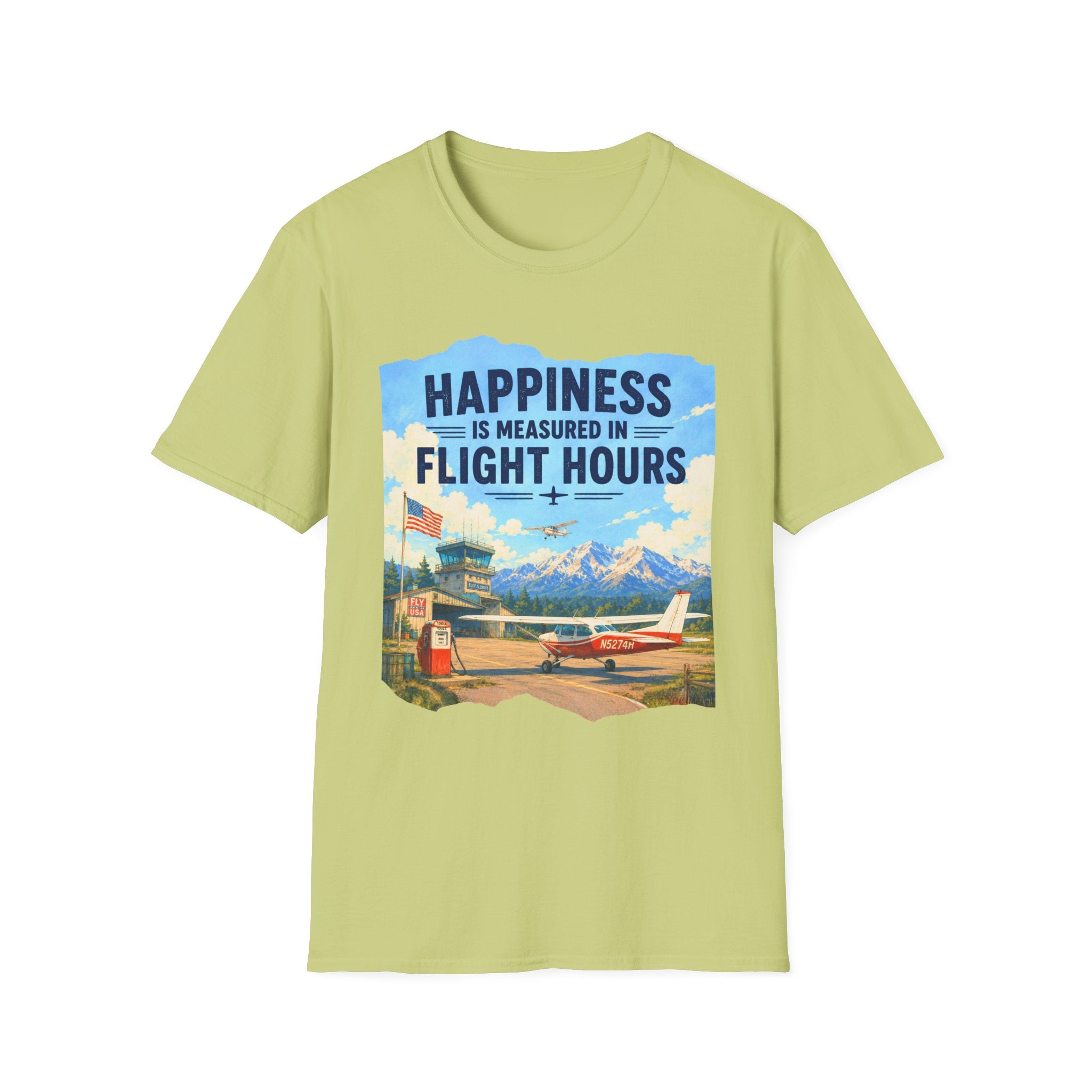Happiness is Measured in Flight Hours T-Shirt