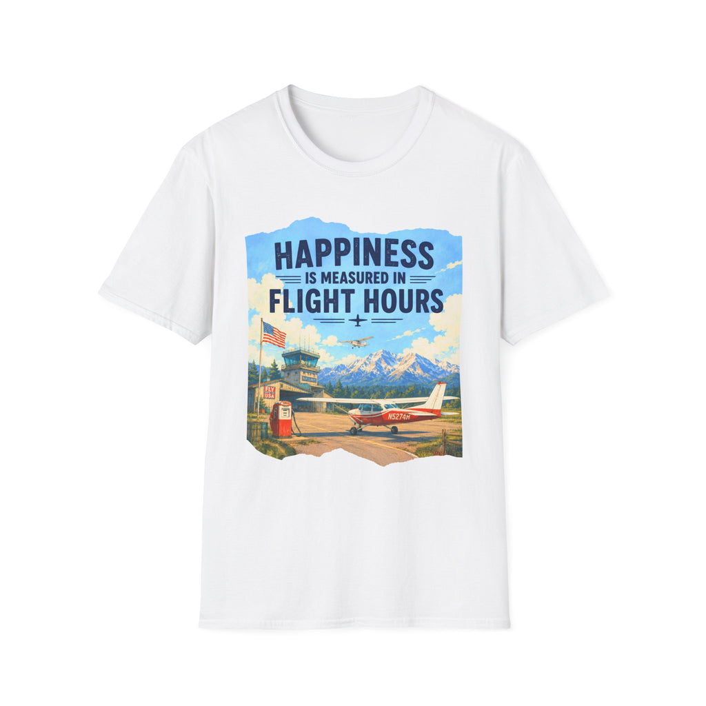 Happiness is Measured in Flight Hours T-Shirt
