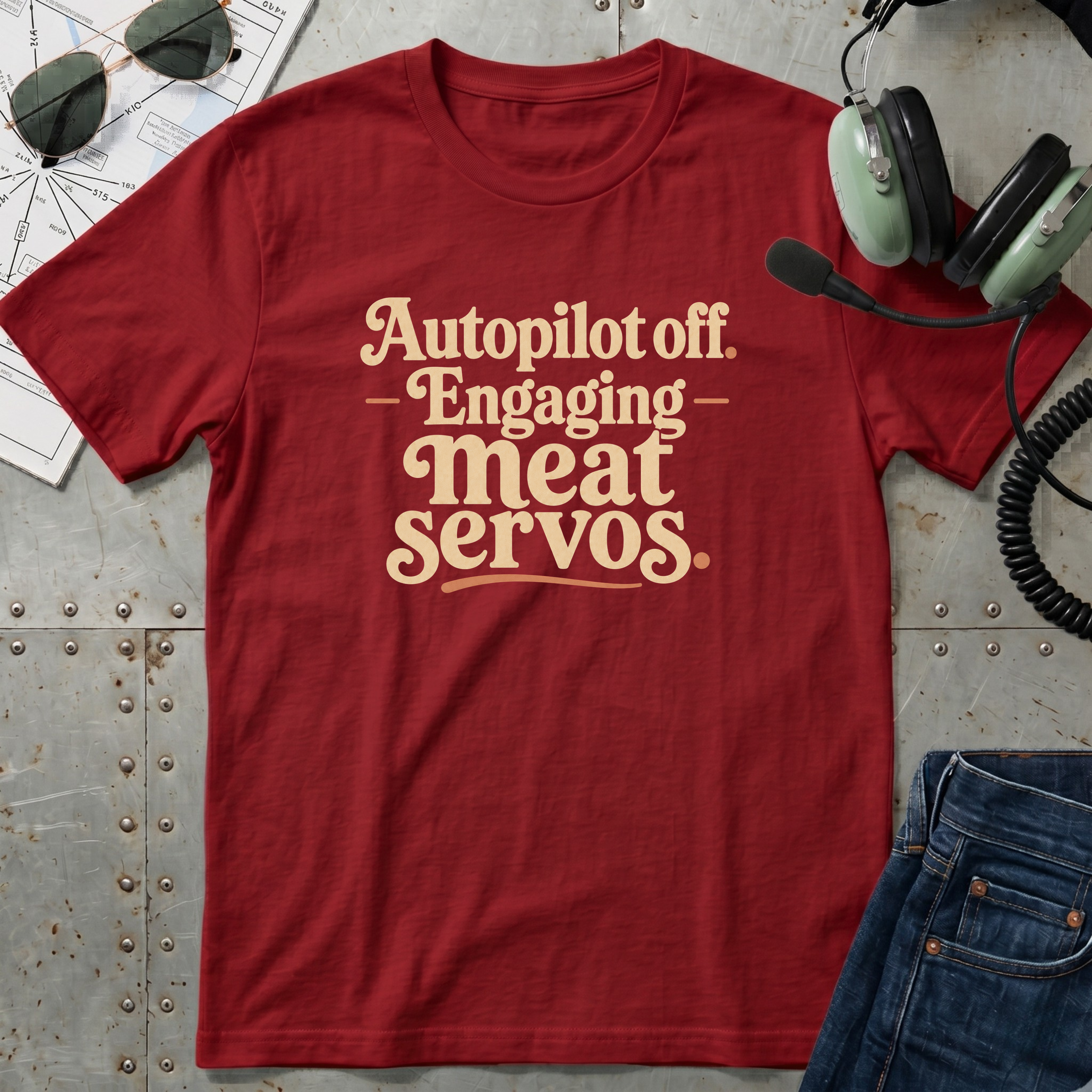 Autopilot off T-shirt