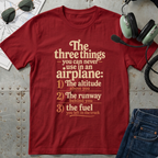 The Three Things in an Airplane. T-Shirt