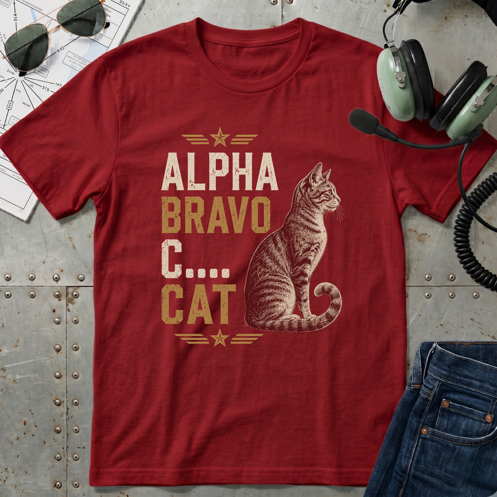 Alpha Bravo Cat T-Shirt