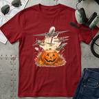 Spooky Pumpkin Aviation T-shirt