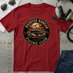 Haunted Hangar Flying Club Halloween T-Shirt