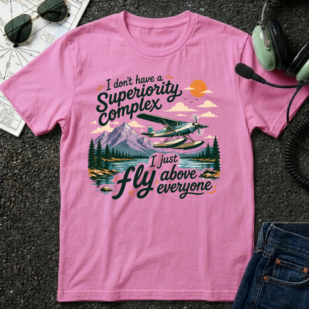 Fly Above Seaplane T-Shirt