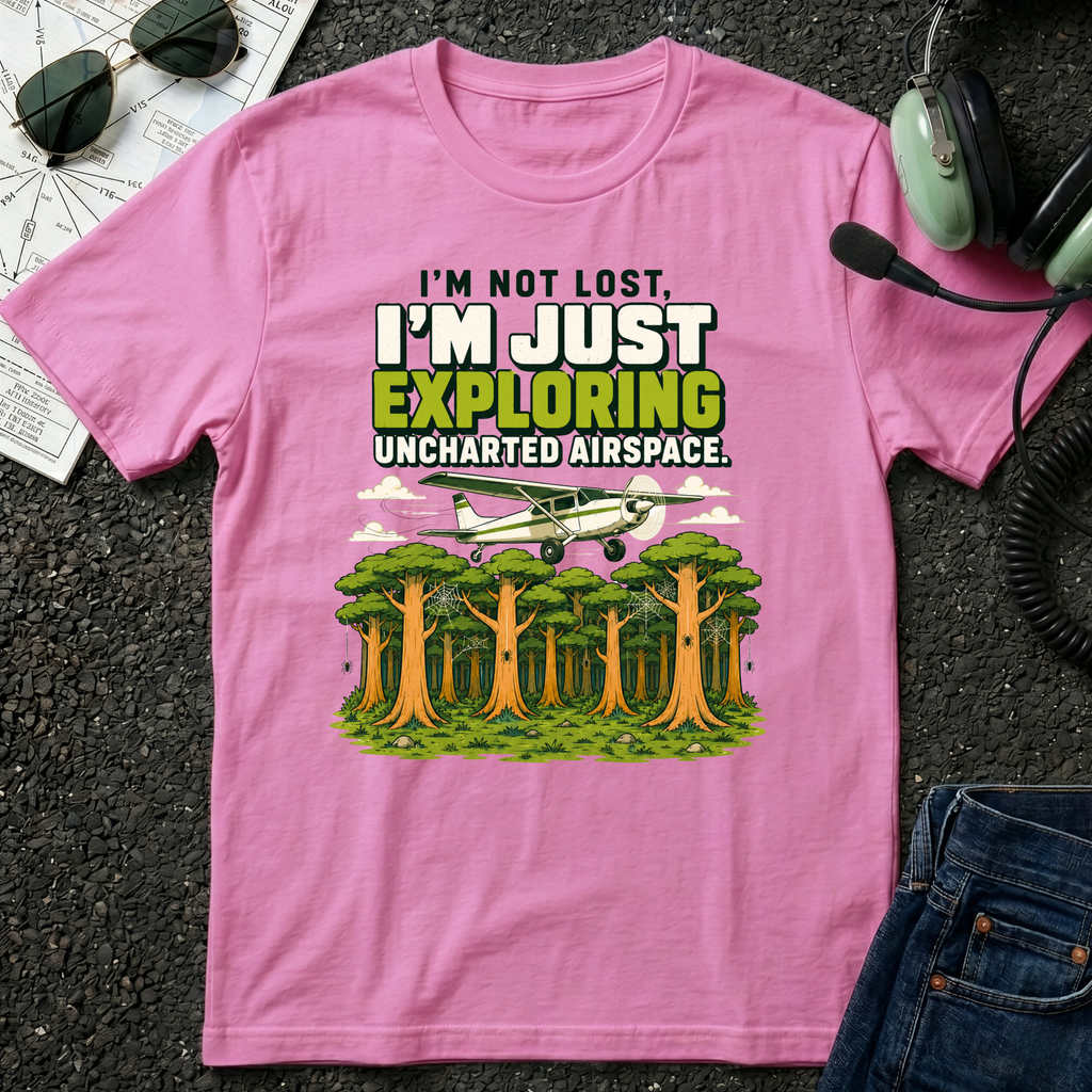 Exploring Uncharted Airspace T-Shirt
