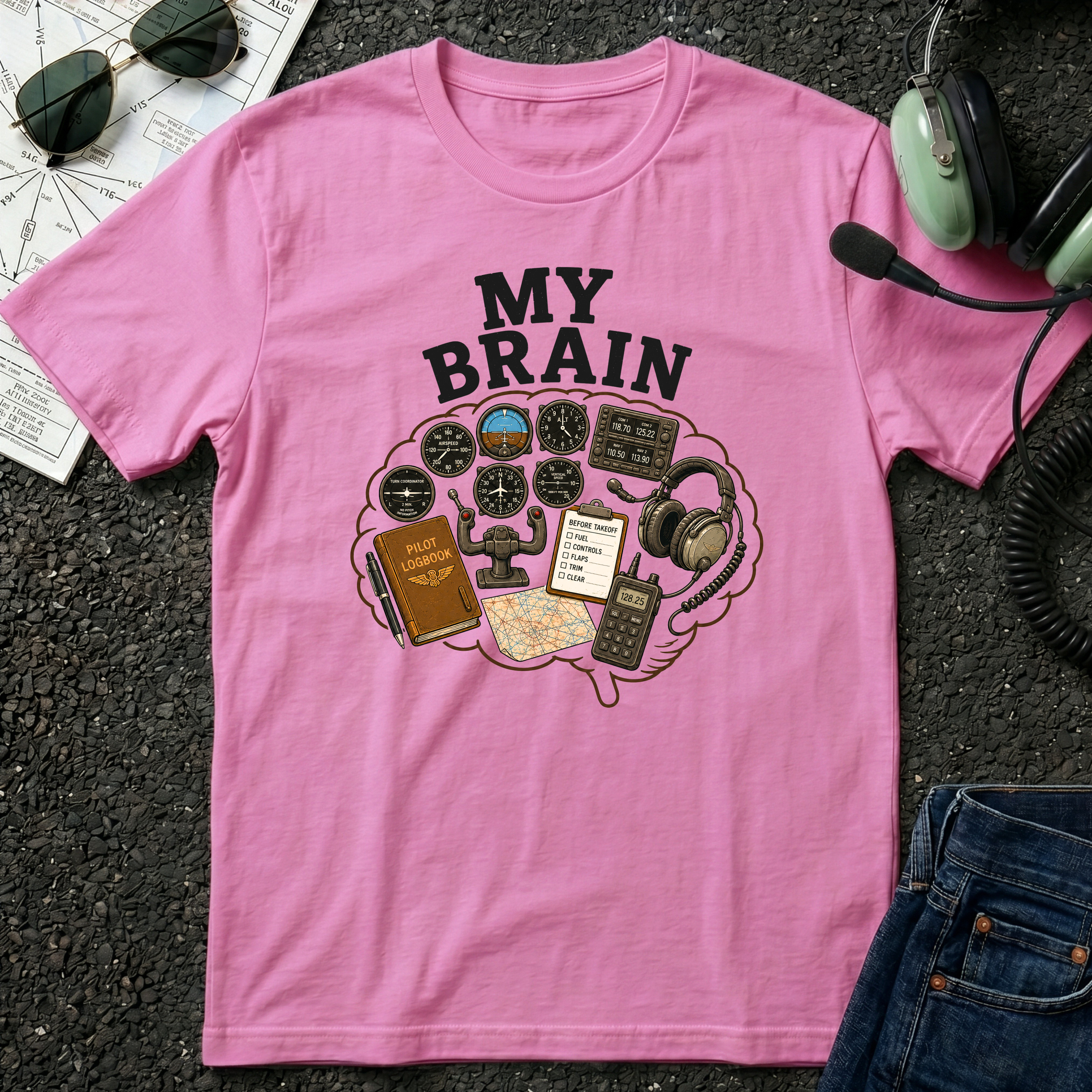 My Brain (Pilot) T-Shirt