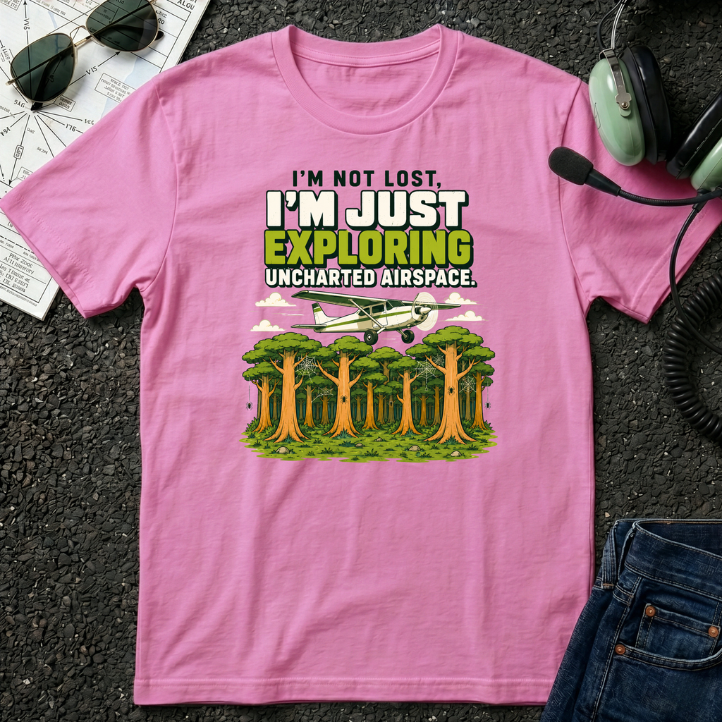Exploring Uncharted Airspace T-Shirt