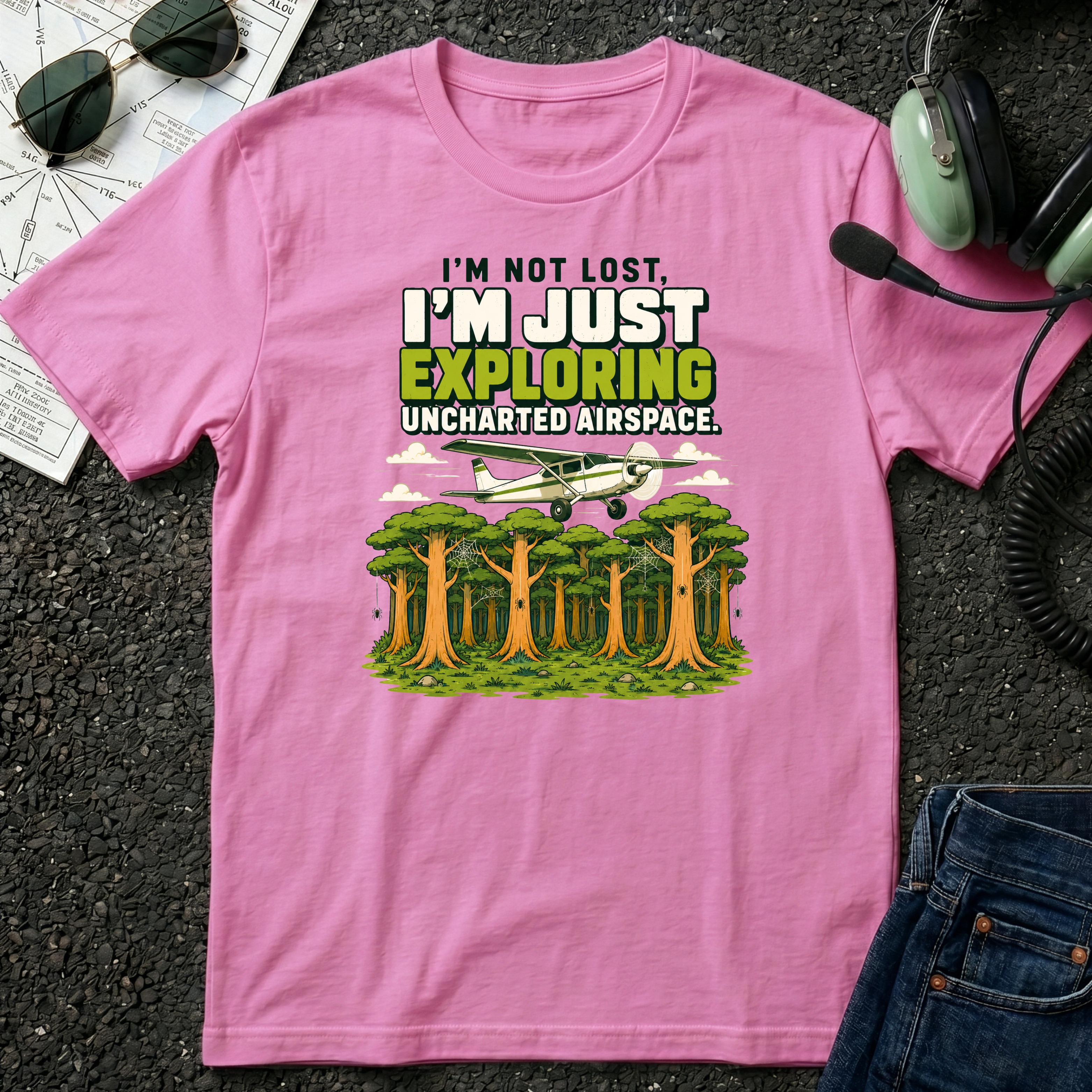 Exploring Uncharted Airspace T-Shirt