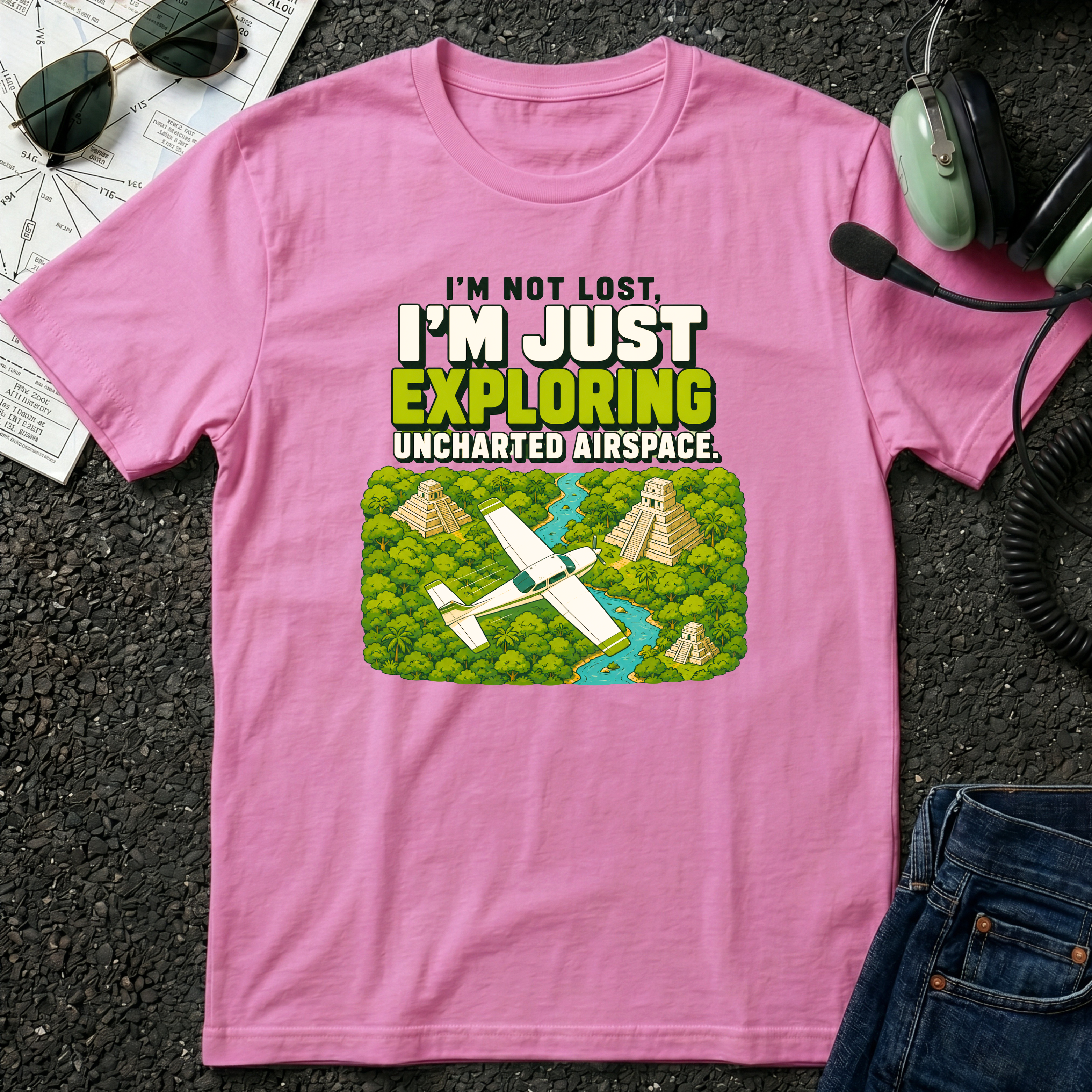 Uncharted Airspace Pyramids T-Shirt