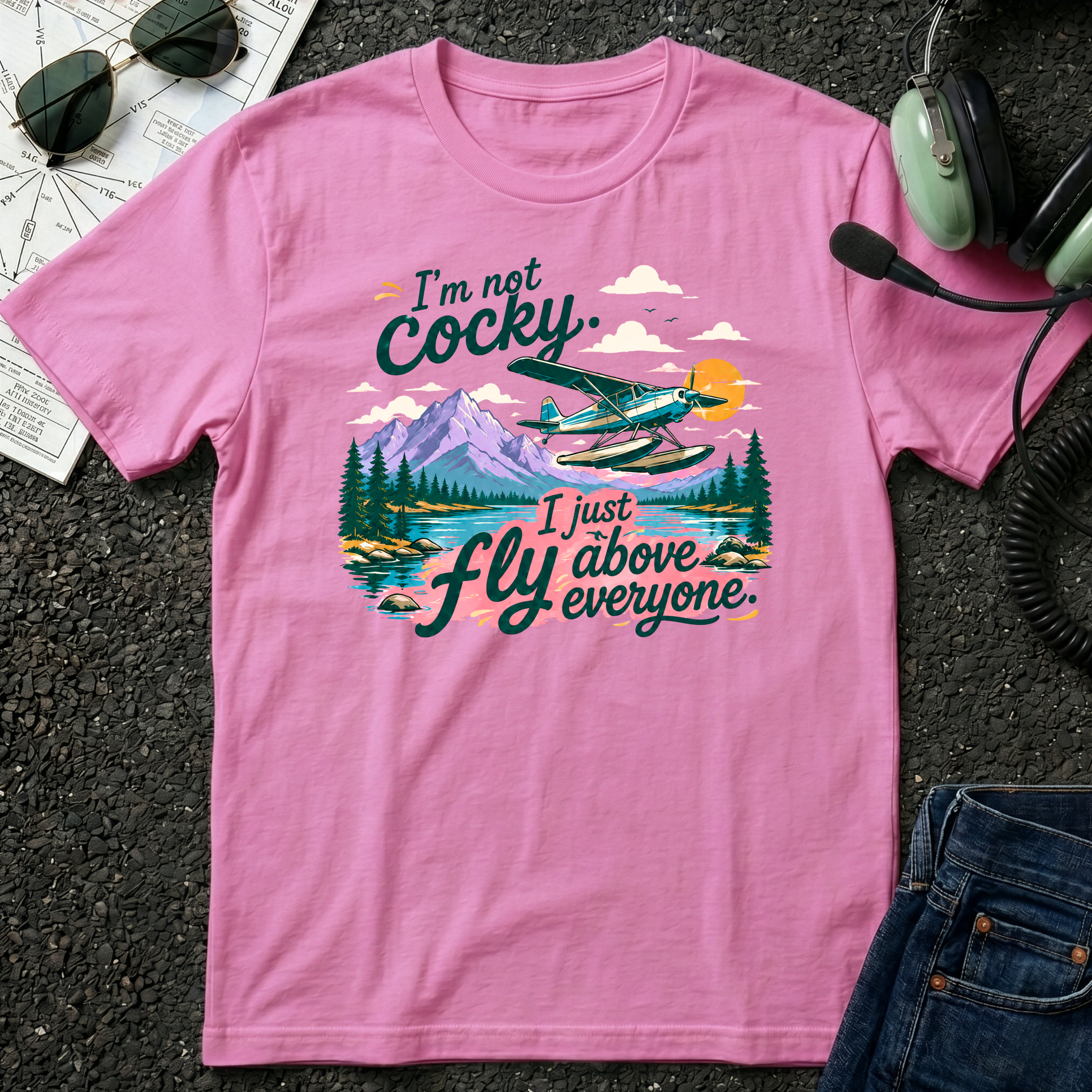 I fly Above Graphic T-Shirt
