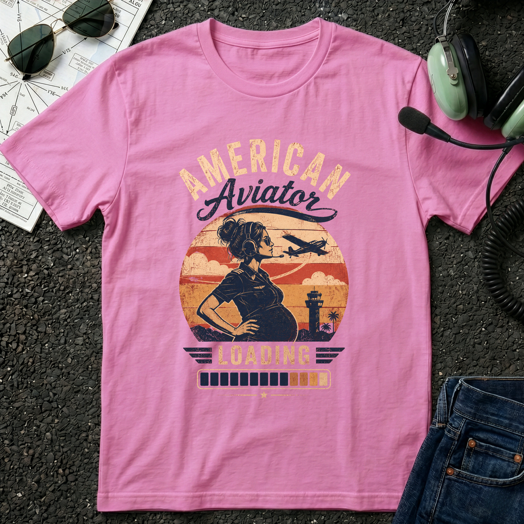 American Aviator Loading T-Shirt