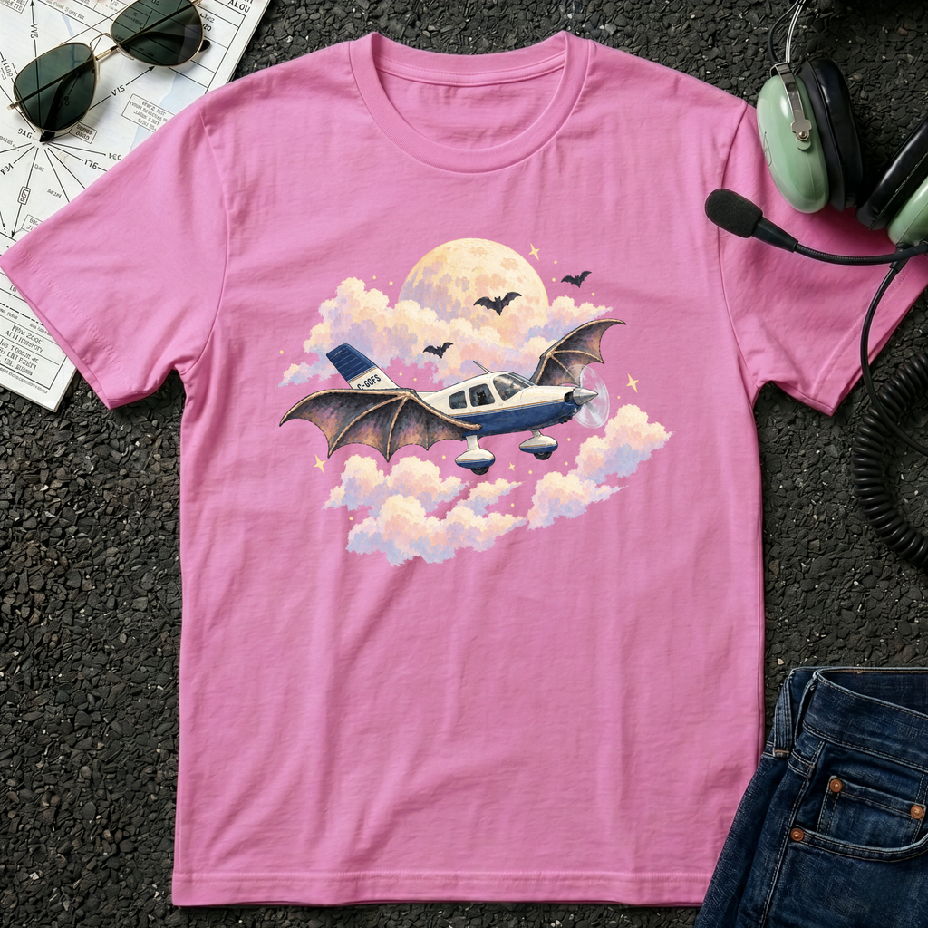 Bat Plane T‑Shirt