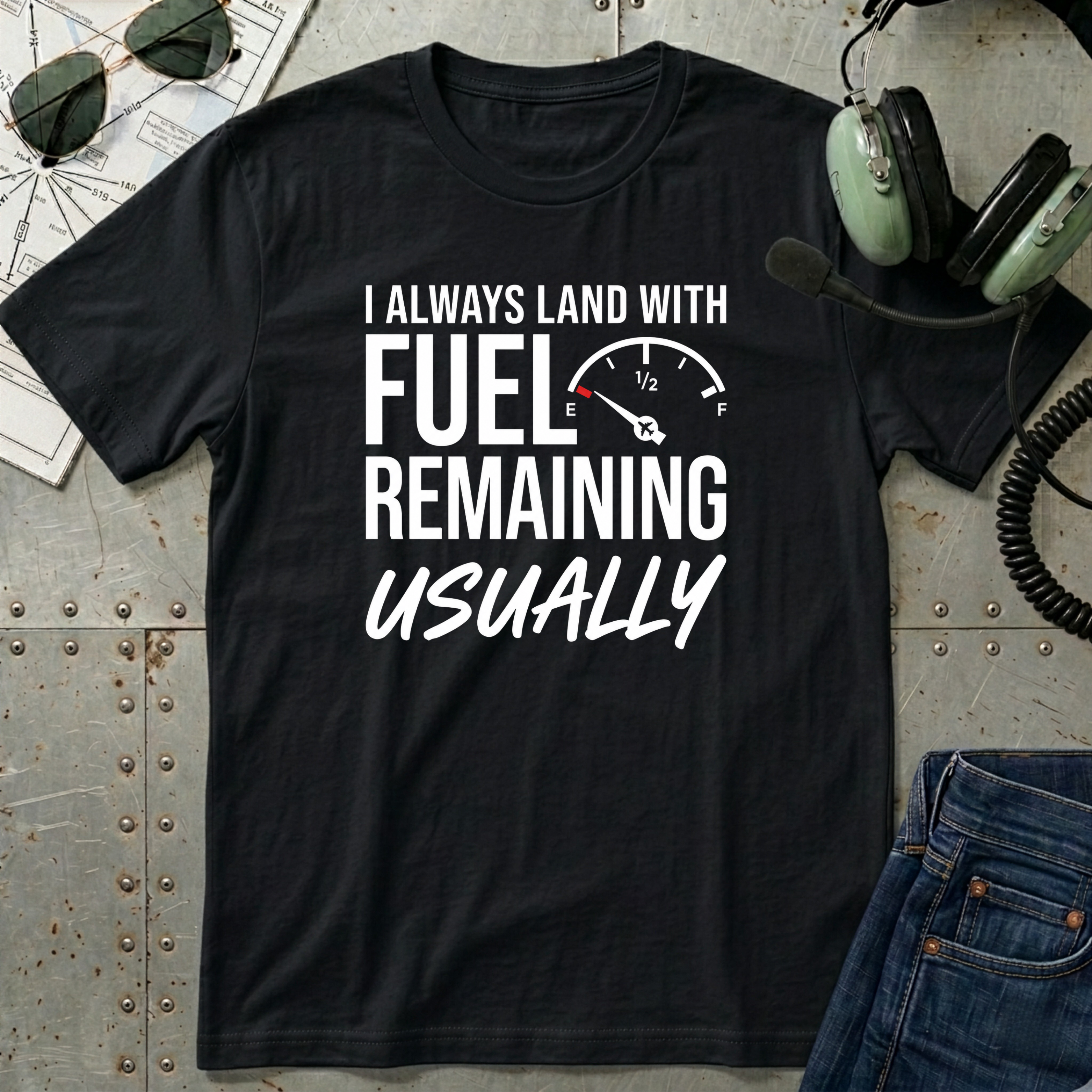 I Always Land with Fuel Remaining T-Shirt