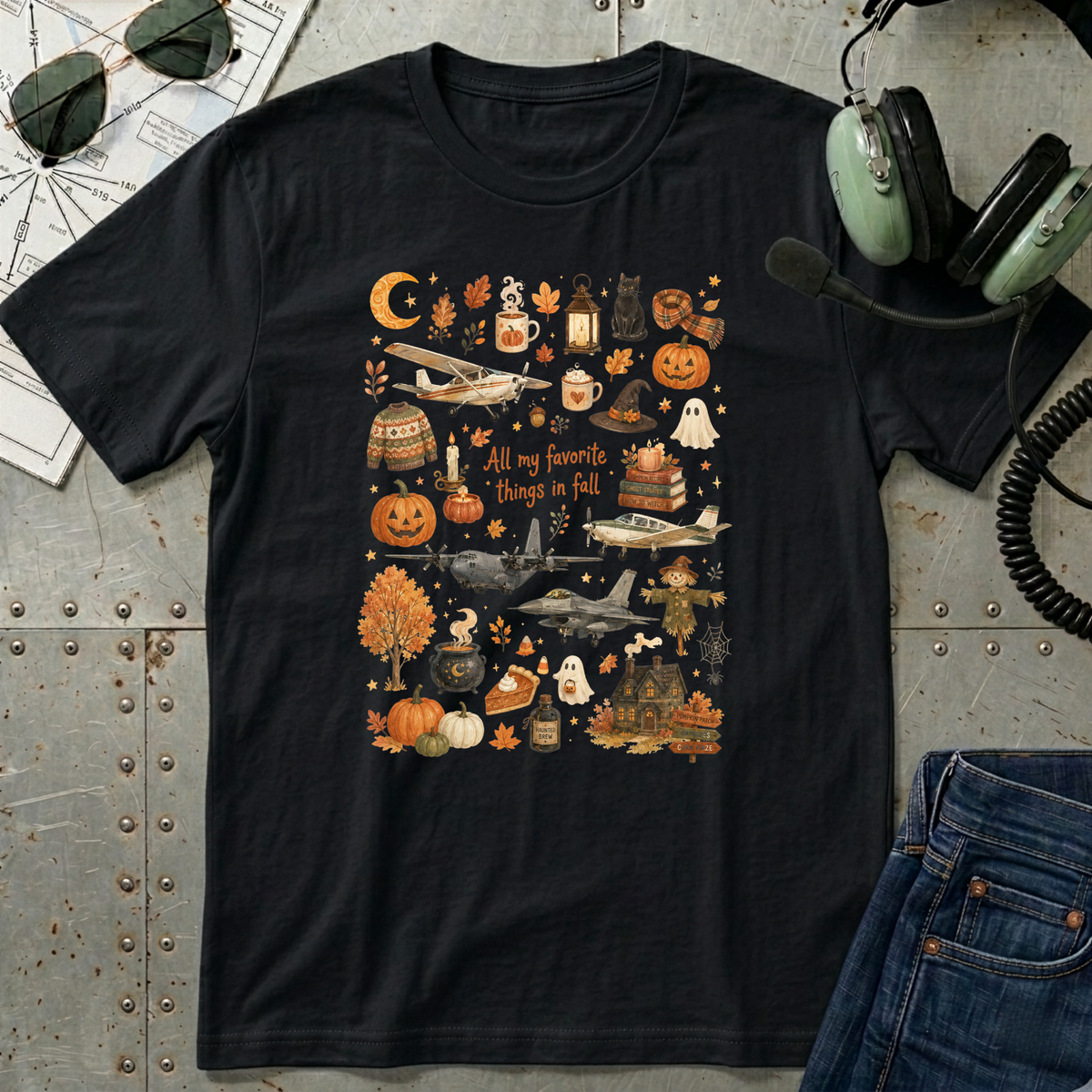 All My Favorite Things in Fall T-shirt