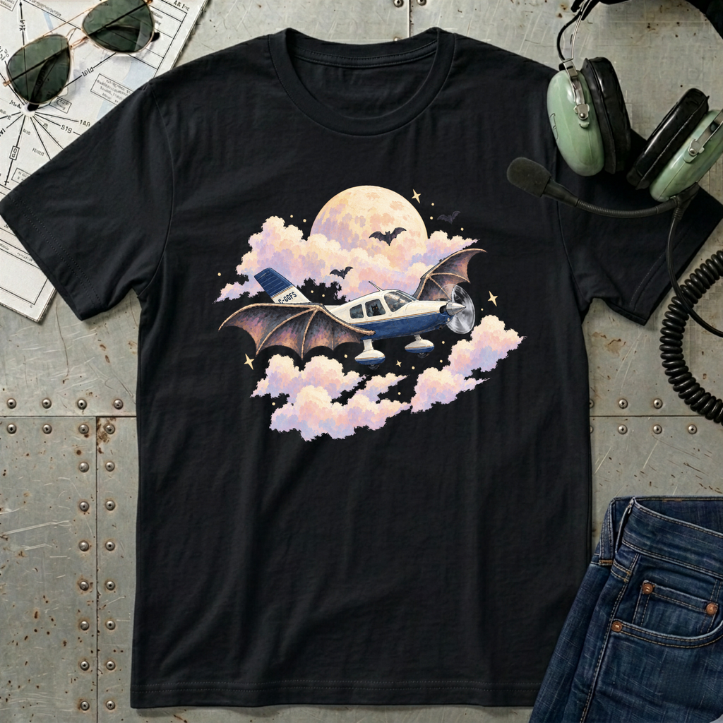 Bat Plane T‑Shirt