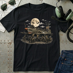 Zombies attack Airplane - Halloween T-Shirt