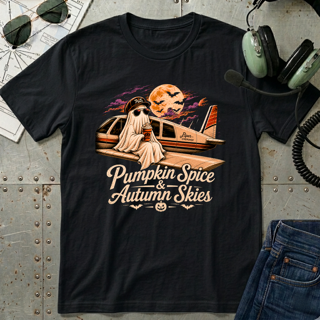 Pumpkin Spice and Autumn Skies T-Shirt