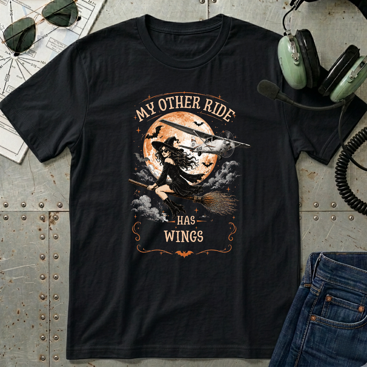My Other Ride Has Wings T-Shirt