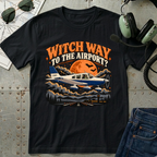Witch Way to the Airport? T-Shirt