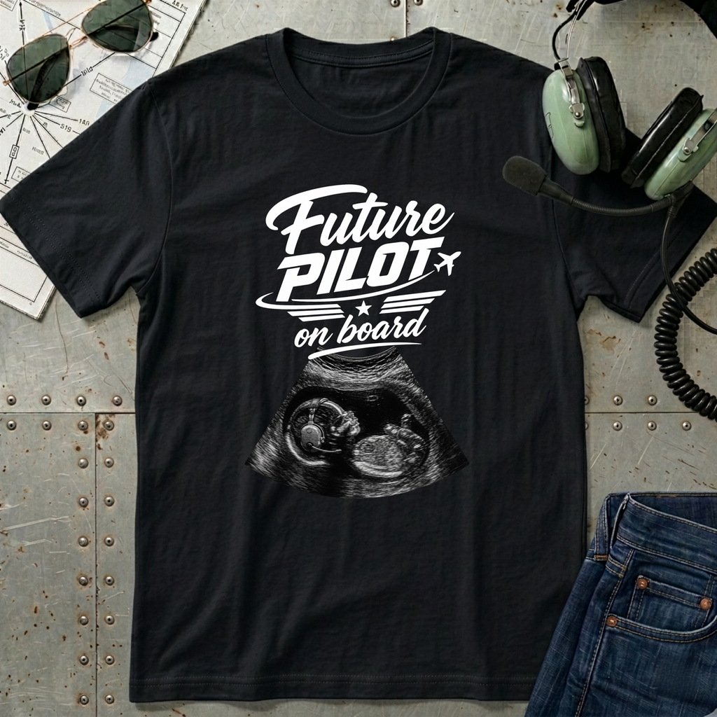 Future Pilot On Board T‑Shirt