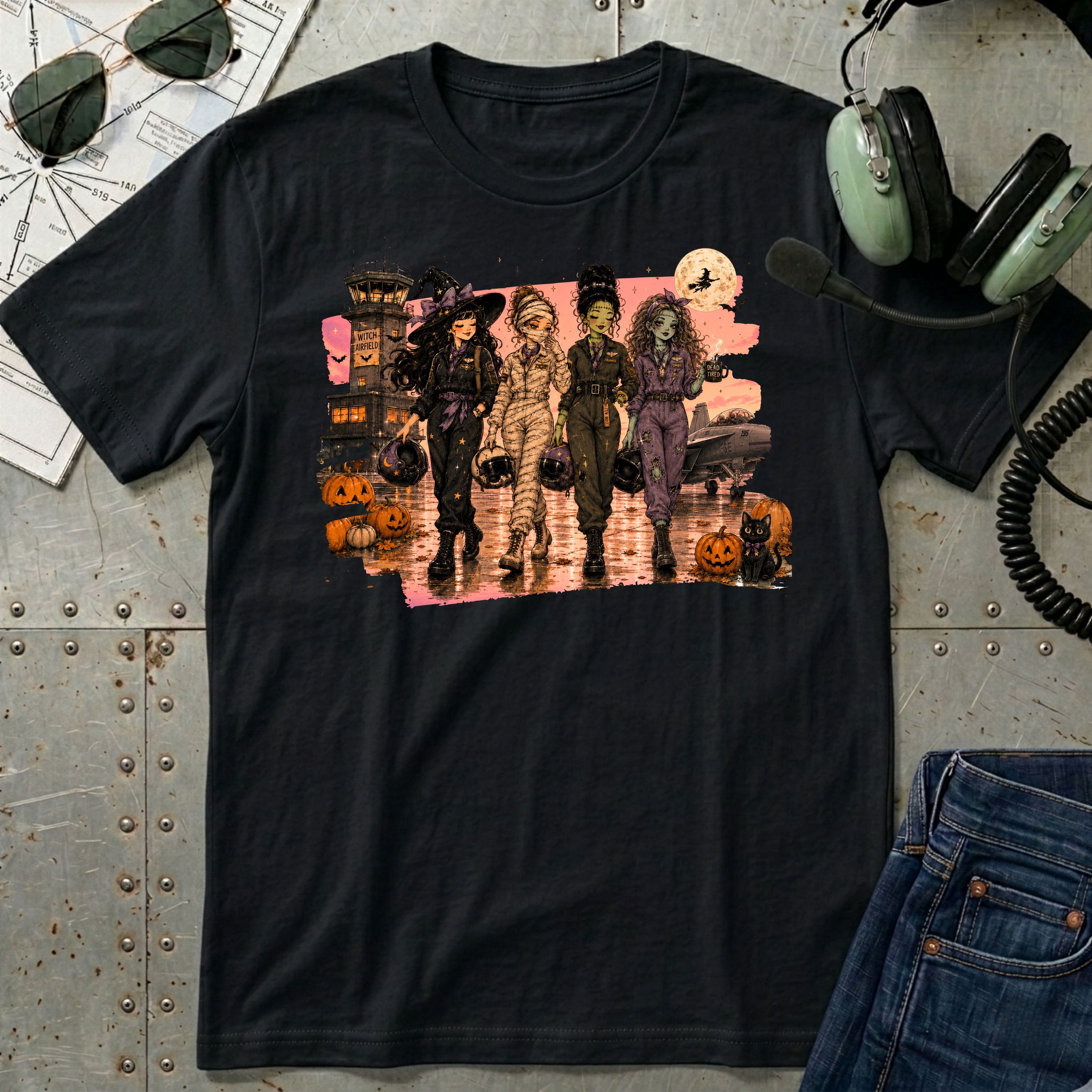 Halloween Witch Squad T-Shirt