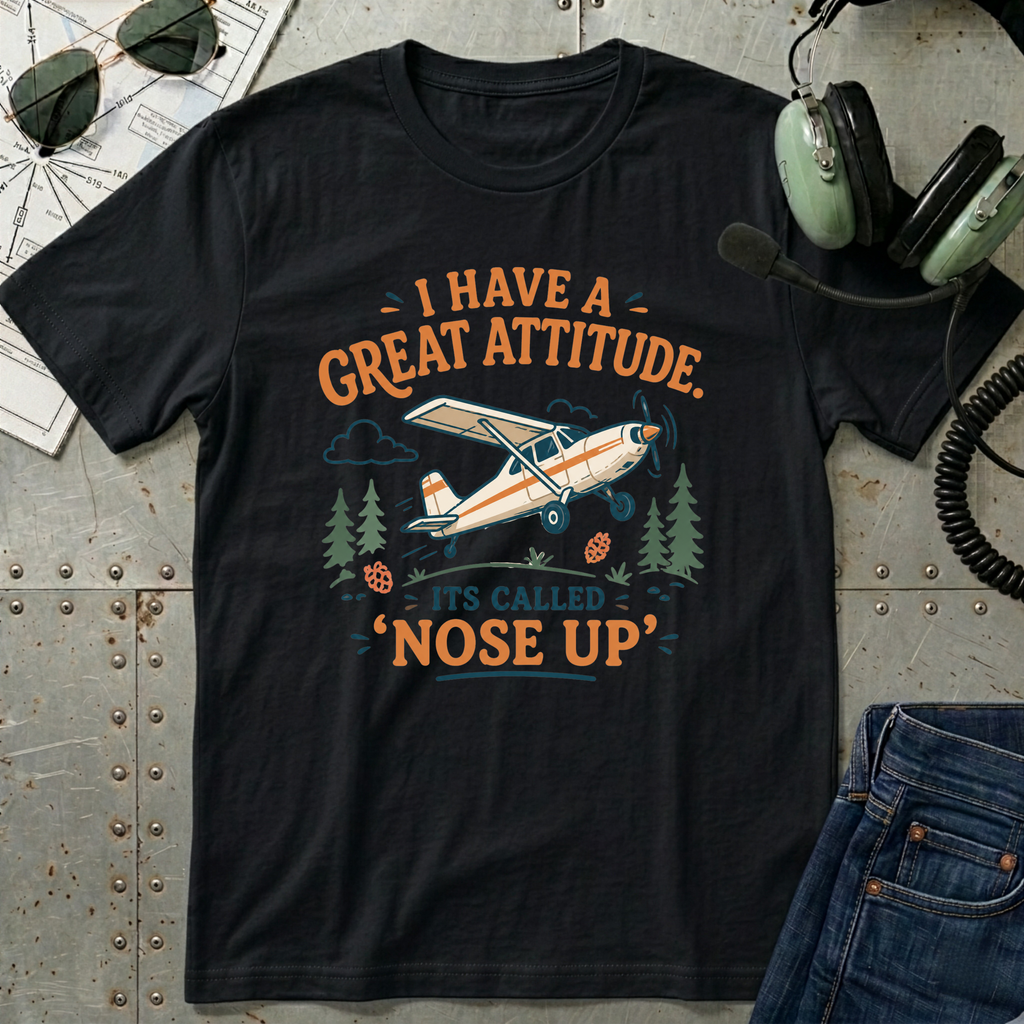 Great Attitude Taildragger T-Shirt