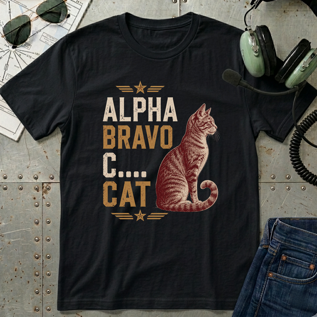 Alpha Bravo Cat T-Shirt