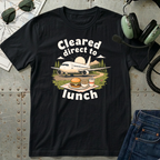 Cleared Direct to Lunch Graphic T-Shirt