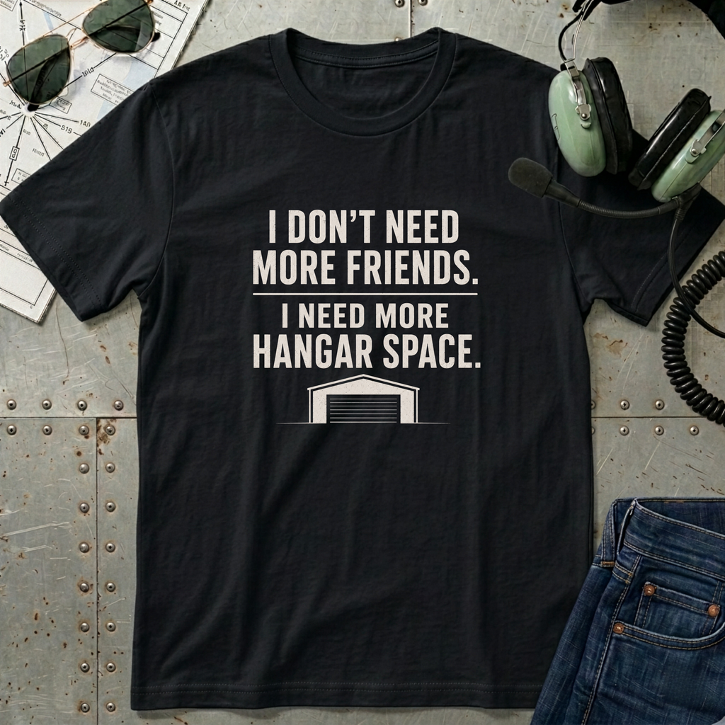 I need More Hangar Space T-Shirt