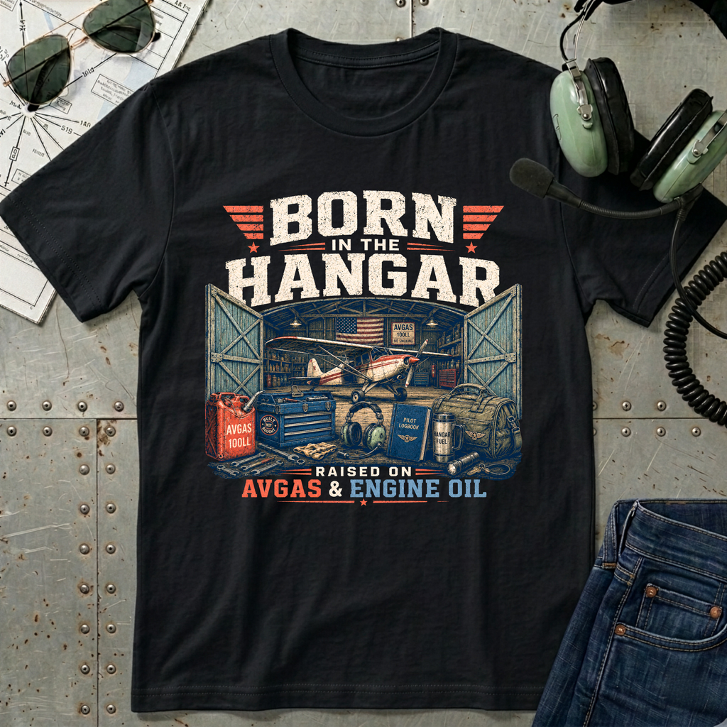 Born in the Hangar (Avgas and Engine oil)