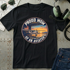 Proud Mom of an Aviator T-Shirt
