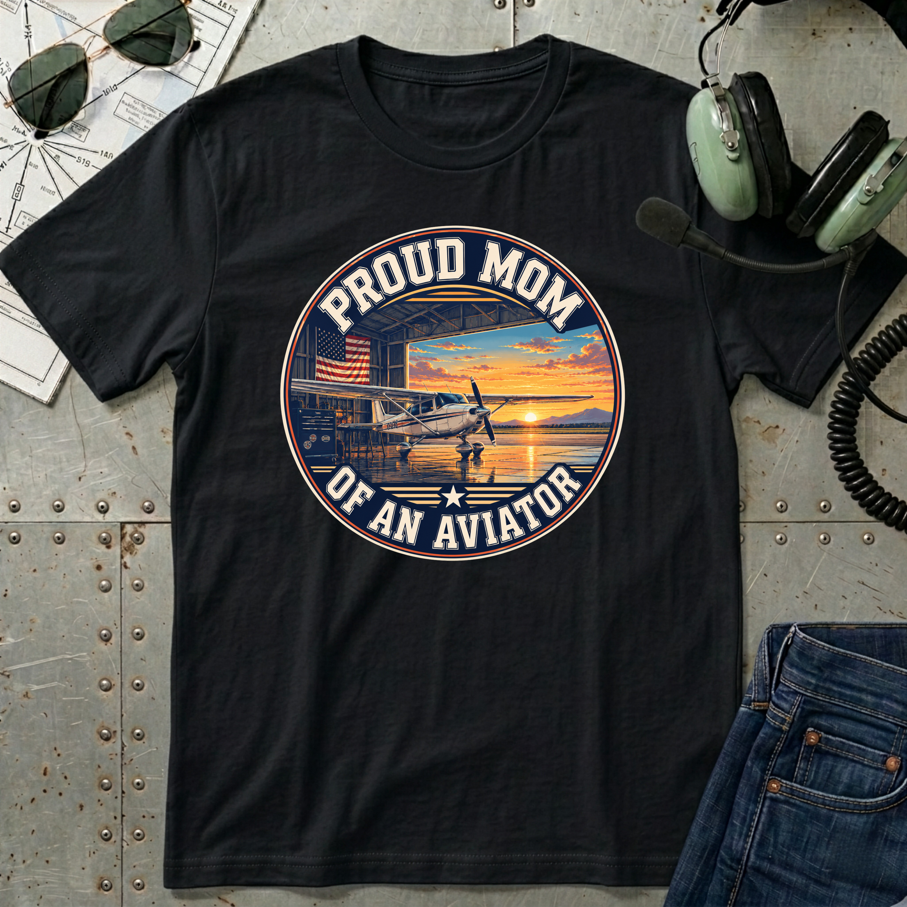 Proud Mom of an Aviator T-Shirt