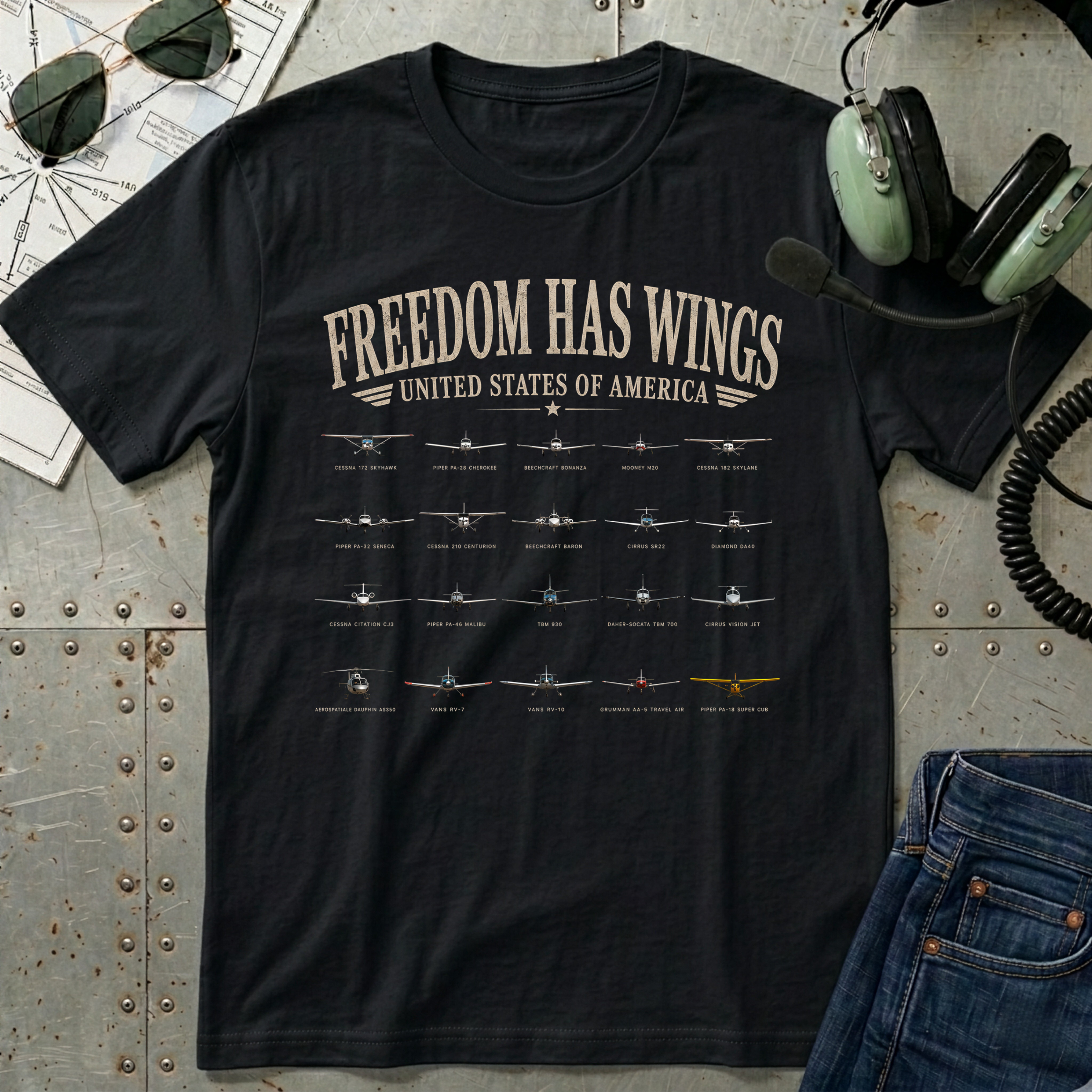 Freedom Has Wings T-Shirt
