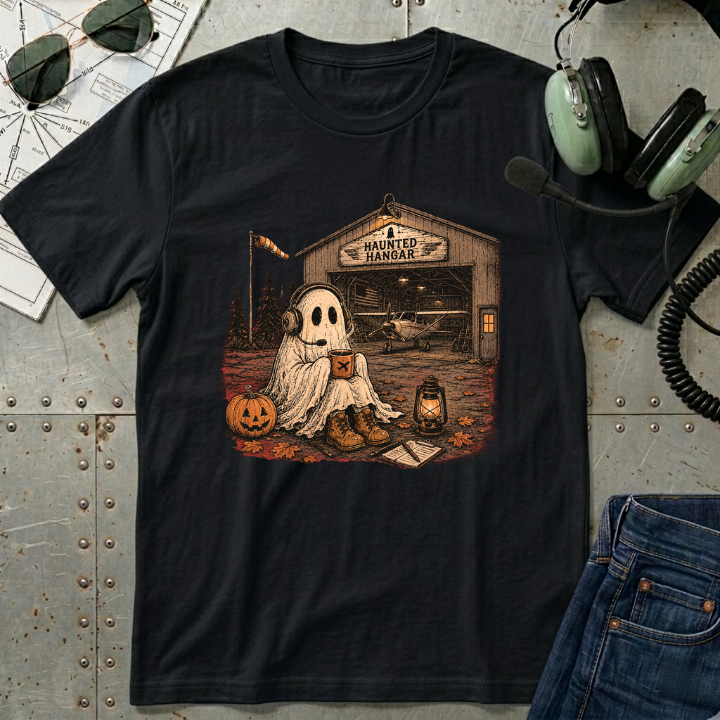 Cute Ghost & Pumpkin - Halloween T-Shirt