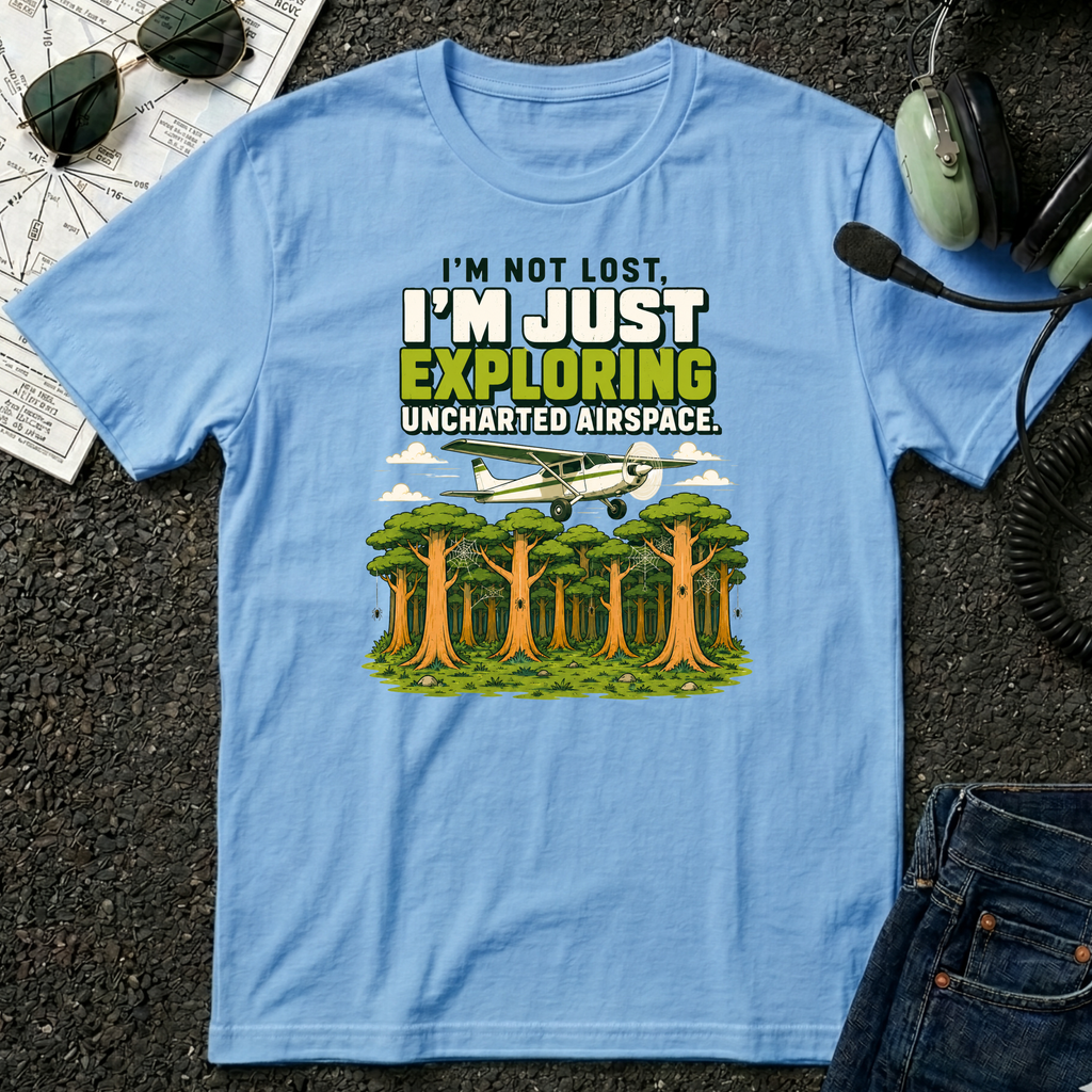 Exploring Uncharted Airspace T-Shirt