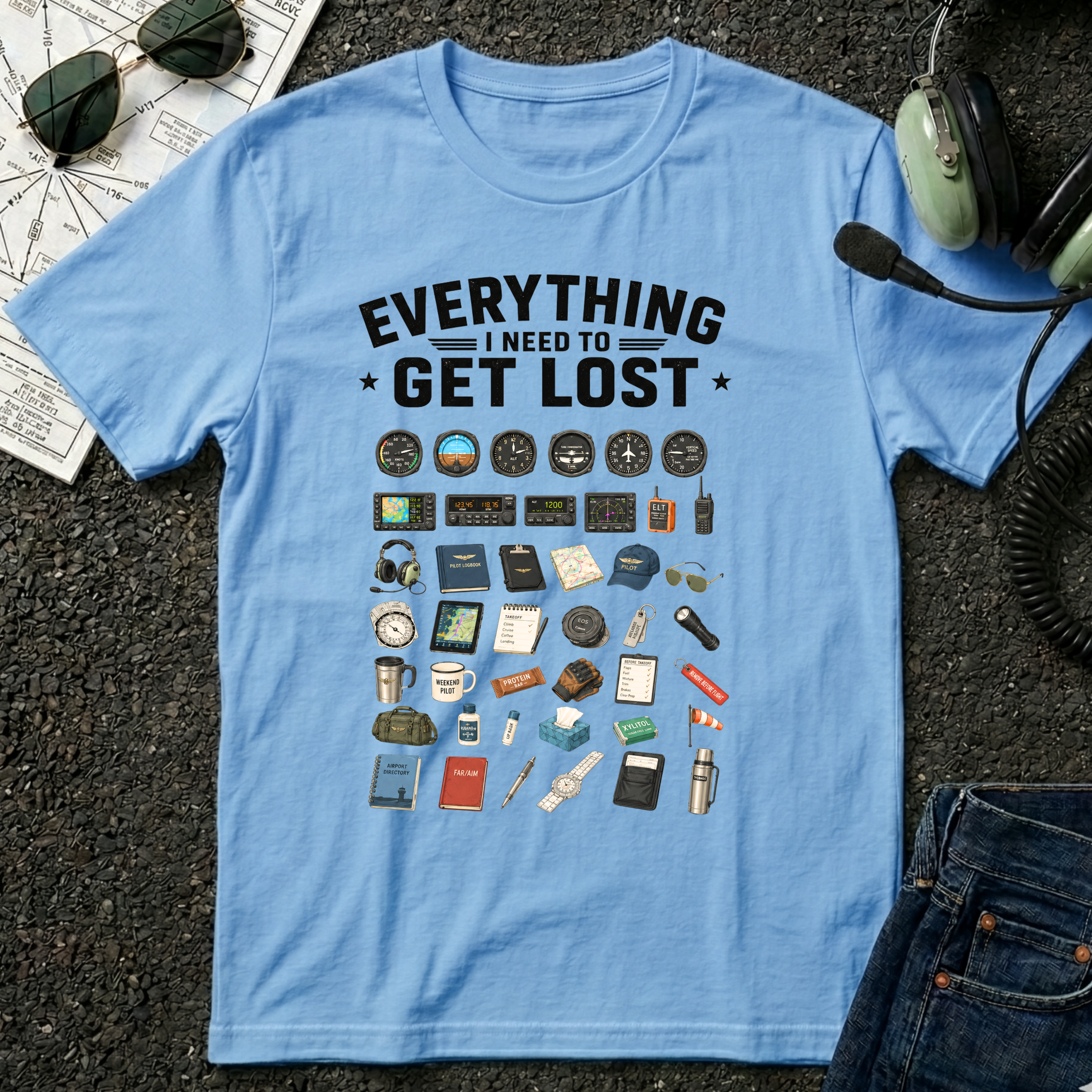 Everything I need to get lost T-Shirt