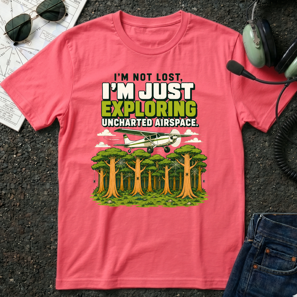 Exploring Uncharted Airspace T-Shirt