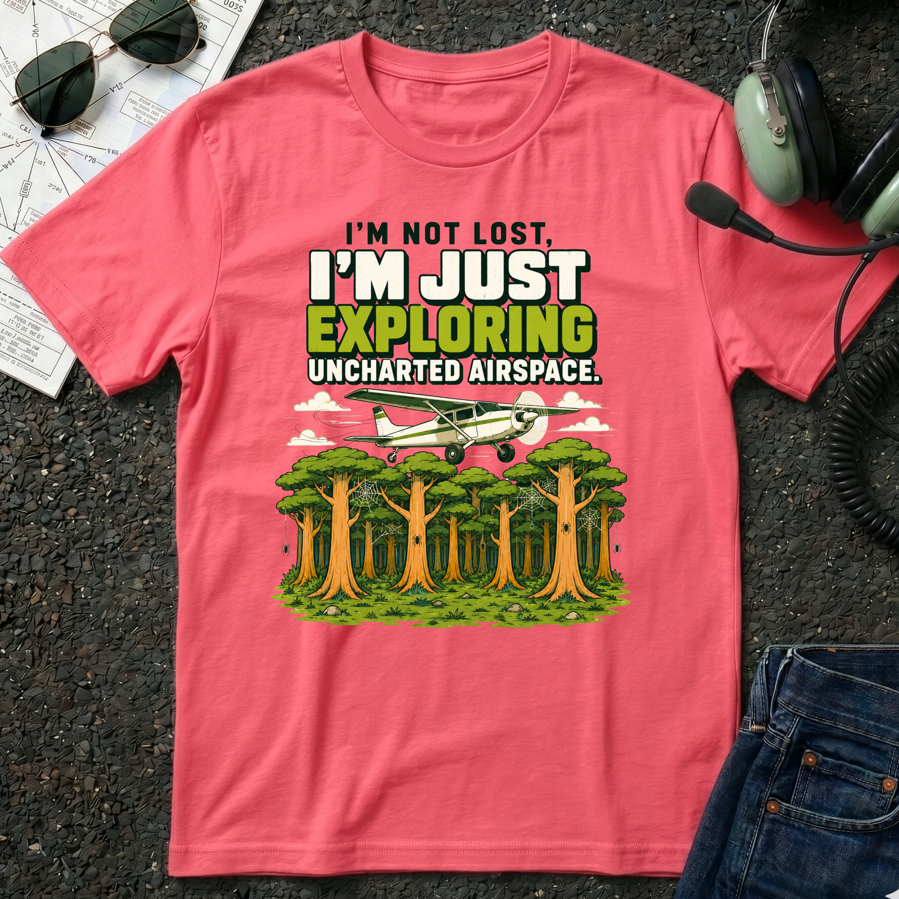 Exploring Uncharted Airspace T-Shirt